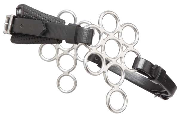 Toklat Zilco Australia « S » mécanique Hackamore PVC nez rembourré tige Toklat Zilco Australia « S » mécanique Hackamore PVC nez rembourré tige