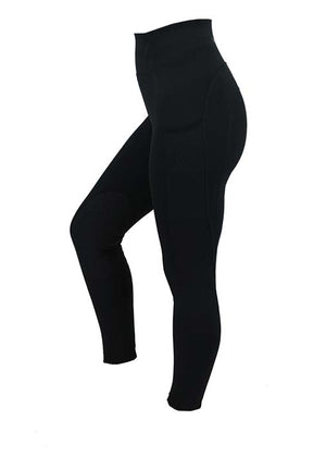 Woof Wear – Legging d'équitation Original Knee Patch Woof Wear Black | Sellerie Bucéphale