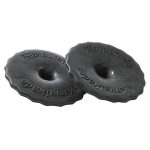 Rondelles de mors en gel Kavalkade — Noir