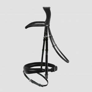 Passier – Bridon Marcus Ehning II Passier coloris Noir Muserolle anatomique pull-back mat Noir Cheval | Sellerie Bucéphale
