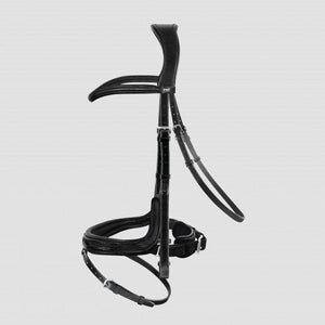 Passier – Bridon Marcus Ehning II Passier coloris Havane Muserolle anatomique pull-back mat Havane Grand cheval | Sellerie Bucéphale
