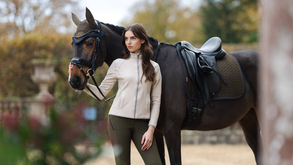 Suede Square Dressage Mat LeMieux