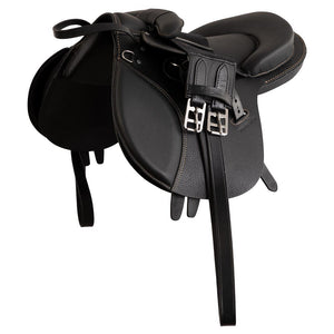 Selle poney complète Premiere en cuir
