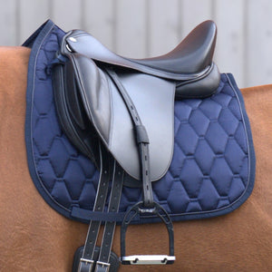 Tapis de selle Graceful Kavalkade — Bleu marine — vue 2