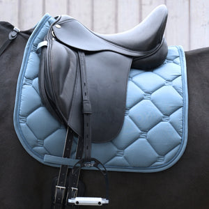 Tapis de selle Noble Kavalkade — Bleu fumé — vue 2