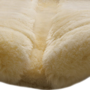 Tapis de selle mouton Kavalkade — Blanc/naturel — vue 4