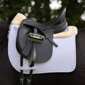 Tapis de selle mouton Kavalkade — Blanc/naturel — vue 2
