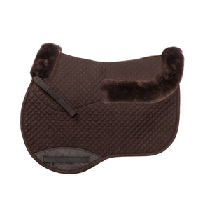 Tapis de selle mouton Kavalkade — Marron