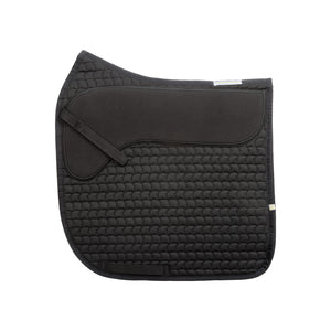 Tapis de selle KavalTop Shape antidérapant Kavalkade — Noir