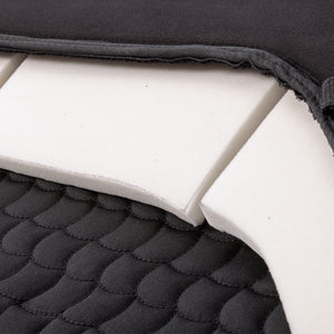 Tapis de selle KavalTop Shape-Vario Memory Kavalkade — Noir — vue 5