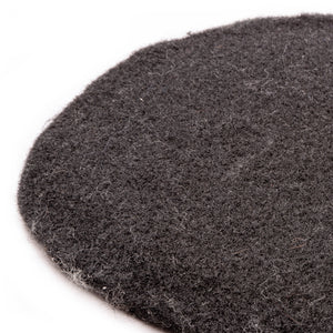 Inserts polyester 12 mm avant pour tapis mouton Kavalkade — Noir — vue 3