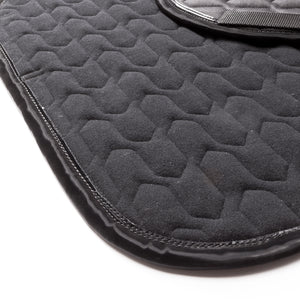 Tapis de selle Exclusive verni Kavalkade — Noir — vue 2