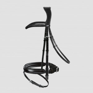 Passier – Bridon Marcus Ehning II Passier coloris Havane Muserolle anatomique pull-back mat doublée blanc Havane Cheval | Sellerie Bucéphale