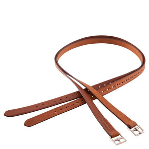 Étrivières BR en cuir pleine fleur renforcées nylon