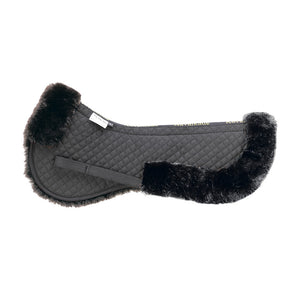 Amortisseur correcteur en mouton, poches et cales incluses, noir/noir