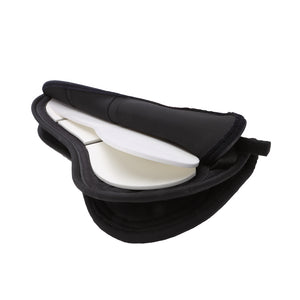 Amortisseur correcteur KavalTop-Vario, coupe arrondie, noir/noir