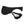 Amortisseur correcteur KavalTop-Vario, coupe arrondie, noir/noir
