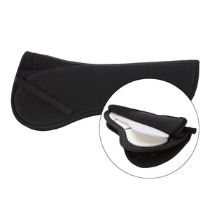 Amortisseur correcteur KavalTop-Vario, coupe arrondie, noir/noir
