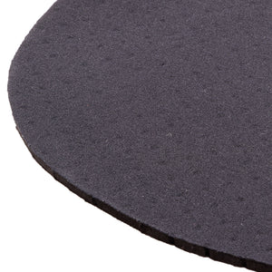 Cales néoprène 5 mm, avant, pour amortisseur correcteur en mouton, noir
