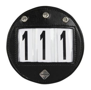 Porte-Numéro de Bridon LeMieux Diamanté - mise en situation