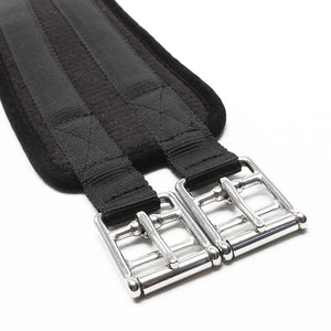 Sangle longue Klimatex Classic Kavalkade sans élastique — Noir/noir — vue 4