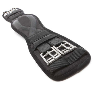 Sangle courte Klimatex Classic Kavalkade à élastiques — Noir/noir — vue 4