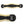 Sangle courte peau lainée Comfort Kavalkade — Noir/naturel — vue 2