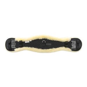 Sangle courte peau lainée Comfort Kavalkade — Noir/naturel