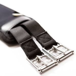 Sangle longue Memory Comfort Kavalkade sans élastique — Noir/noir — vue 5