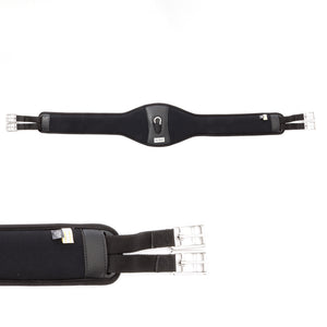 Sangle longue Memory Comfort Kavalkade sans élastique — Noir/noir