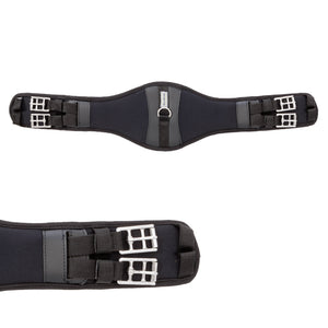 Sangle courte Memory Comfort Kavalkade sans élastique — Noir/noir