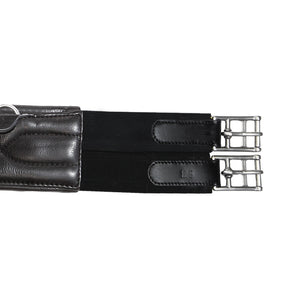 Sangle longue cuir souple Classic Kavalkade — Noir/noir — vue 3