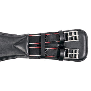 Sangle courte cuir souple Classic Kavalkade — Noir/noir — vue 3