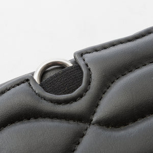 Sangle longue cuir souple Comfort Kavalkade à élastiques — Noir/noir — vue 3