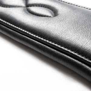 Sangle longue cuir souple Comfort Kavalkade sans élastique — Noir/noir — vue 5