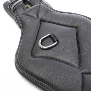 Sangle courte cuir souple Comfort Kavalkade sans élastique — Noir/noir — vue 4
