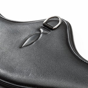 Sangle longue cuir souple Casper Kavalkade — Noir/noir — vue 4