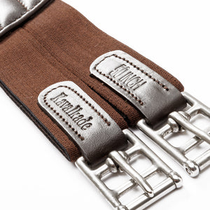 Sangle longue cuir souple Casper Kavalkade — Marron/marron — vue 2