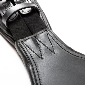 Sangle courte cuir huilé Casper Kavalkade — Noir/noir — vue 5