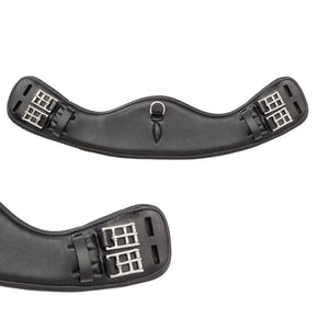Sangle courte cuir souple Moon Kavalkade — Noir/noir — vue 2