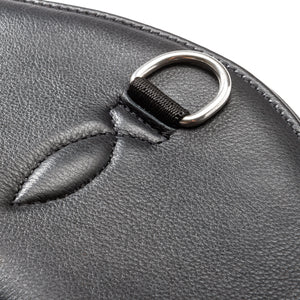Sangle courte cuir souple Moon Kavalkade — Noir/noir — vue 5