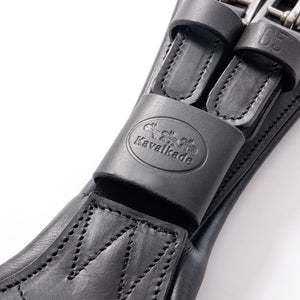Sangle courte cuir huilé Julius Kavalkade — Noir/noir — vue 5