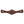 Sangle courte cuir huilé Julius Kavalkade — Marron/marron — vue 6