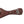 Sangle courte cuir huilé Julius Kavalkade — Marron/marron — vue 5