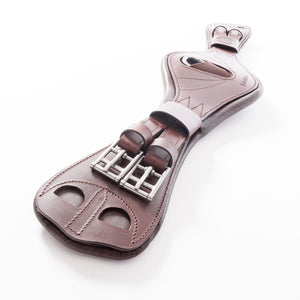 Sangle courte cuir huilé Julius Kavalkade — Marron/marron — vue 4