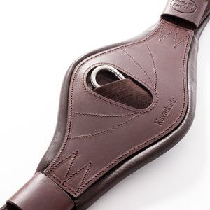Sangle courte cuir huilé Julius Kavalkade — Marron/marron