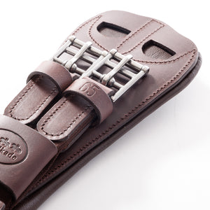 Sangle courte cuir huilé Julius Kavalkade — Marron/marron — vue 2