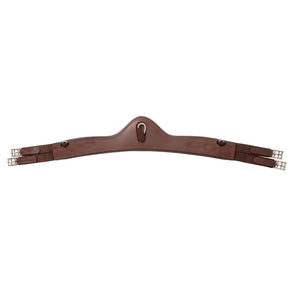 Sangle longue cuir huilé Atlas Kavalkade — Marron/marron