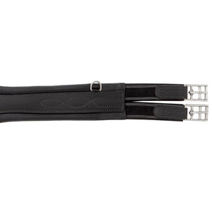 Sangle longue cuir huilé Comfort Kavalkade — Noir/noir — vue 2