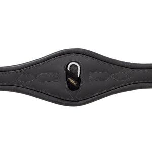 Sangle longue cuir huilé Comfort Kavalkade — Noir/noir — vue 4